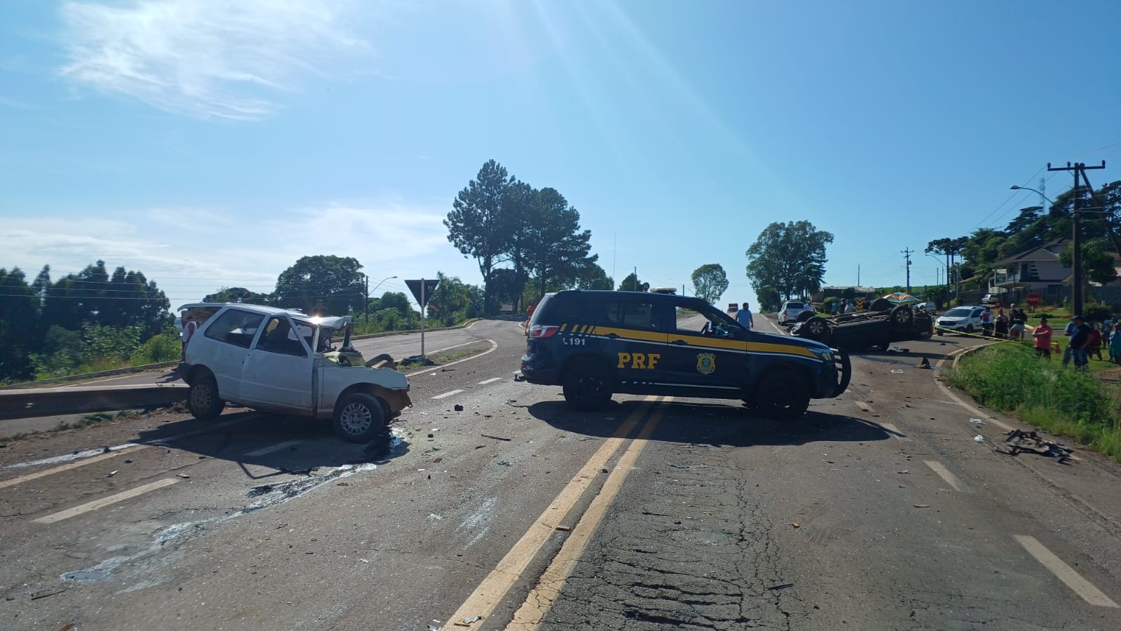 Colisão frontal resulta em morte na BR 285 em Mato Castelhano