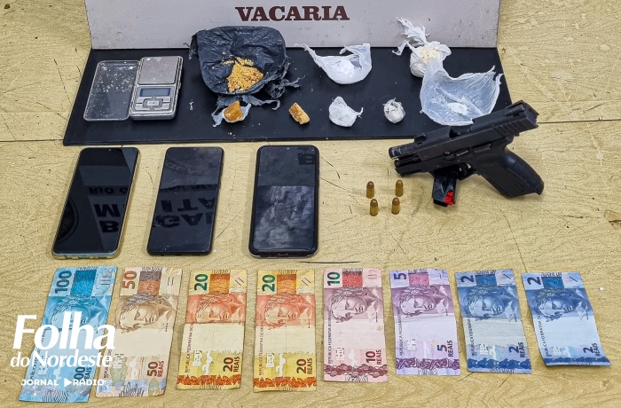 Brigada Militar prende homem por tráfico de drogas em Vacaria