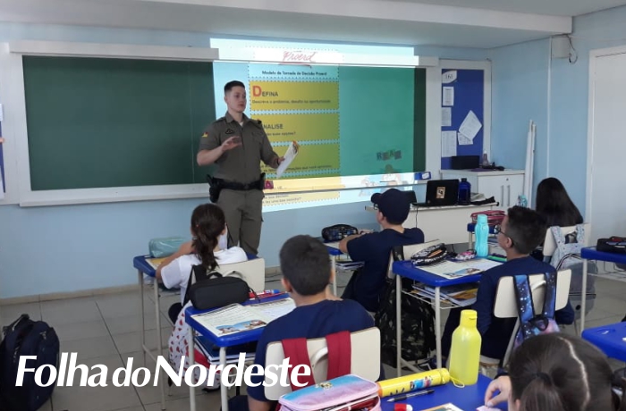 Brigada Militar inicia aulas do PROERD em Vacaria e Bom Jesus