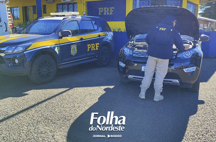 PRF e Brigada Militar recuperam veículo levado de vítima em ação integrada em Vacaria