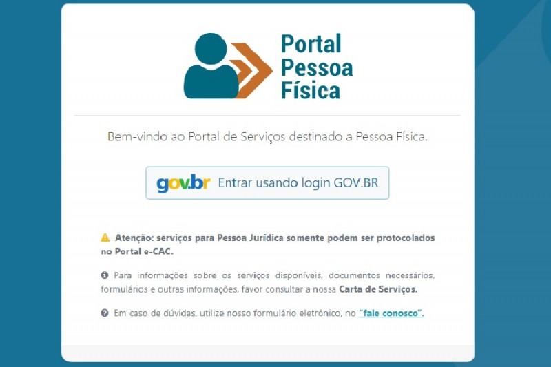 Com 27 serviços disponíveis, Receita Estadual lança novo Portal para Pessoa Física