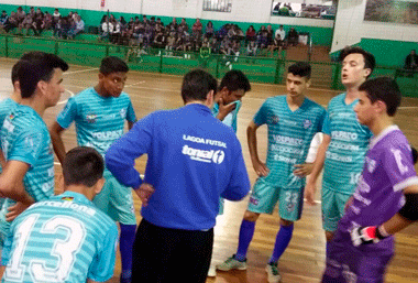 Sub 17 Lagoa Futsal jogou em Barracão