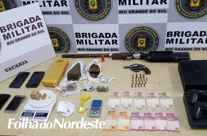 Região: Nova prisão por tráfico de drogas é realizada pela Brigada Militar