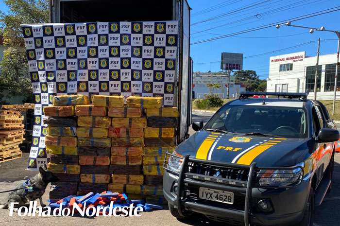 PRF prende traficante com cerca de uma tonelada de maconha em Caxias do Sul