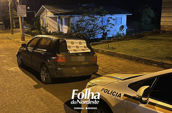 Homem é preso após furtar veículo e tentar fugir em direção a Lagoa Vermelha