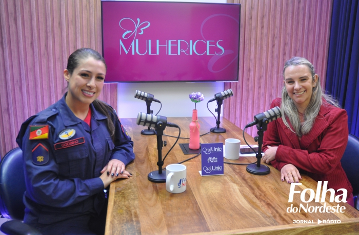 Podcast Mulherices aborda rotina da Bombeira Militar, Soldado Larissa Godinho