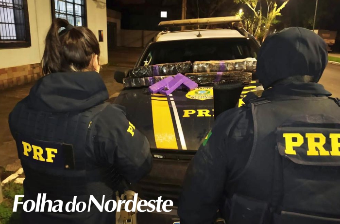 Três traficantes são presos com carga maconha no Norte do Estado