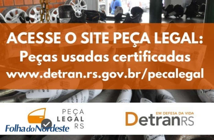 Detran alerta para golpe da venda falsa de peças usadas