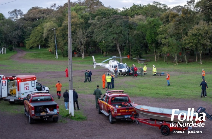 Estado mobiliza mais de 900 servidores e dez helicópteros para resgate e apoio às comunidades