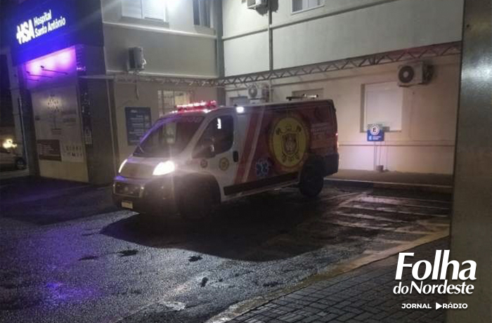 Saída de pista deixa duas pessoas feridas em Tapejara