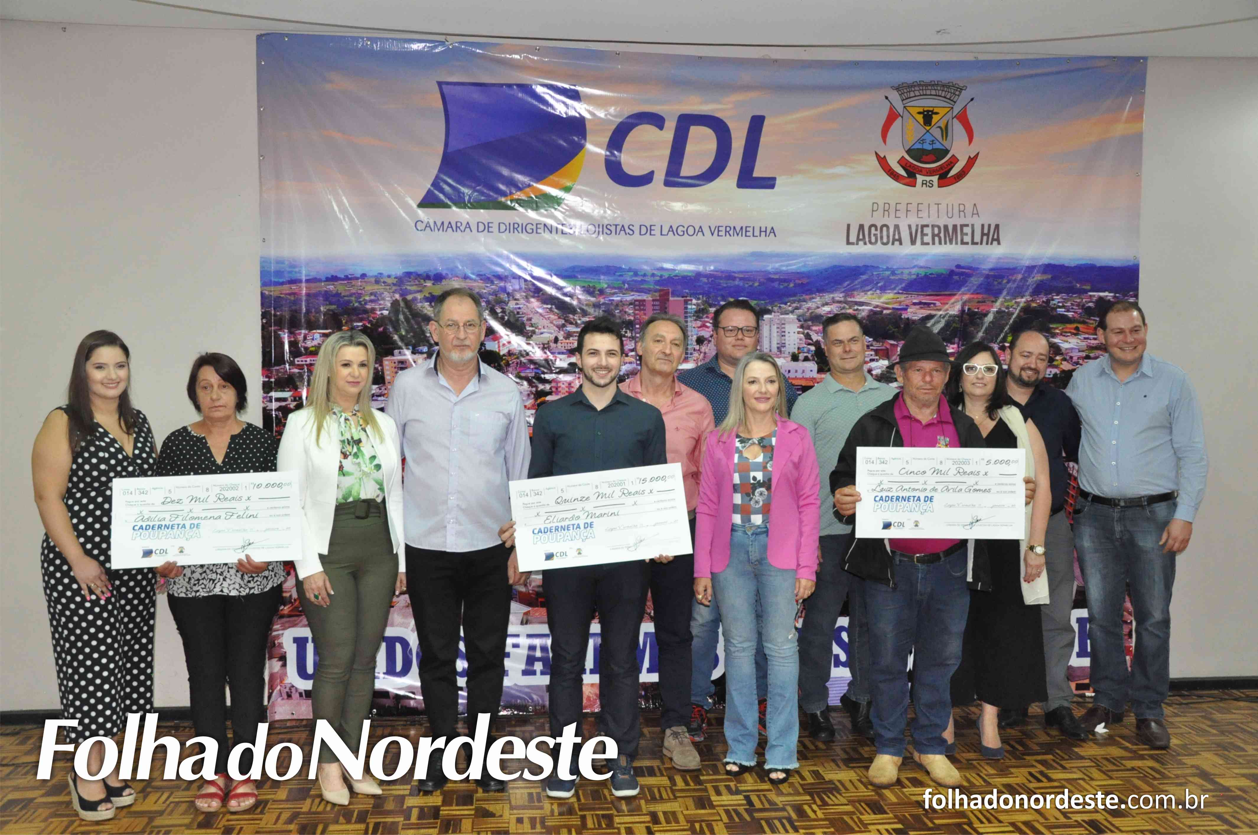 Contemplados com a Compra Premiada CDL recebem premiações