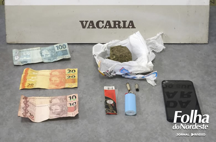 Brigada Militar prende homem por tráfico de drogas em Vacaria