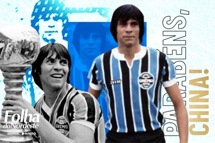 China, Campeão do Mundo pelo Grêmio em 1983, também estará presente no Jantar Tricolor