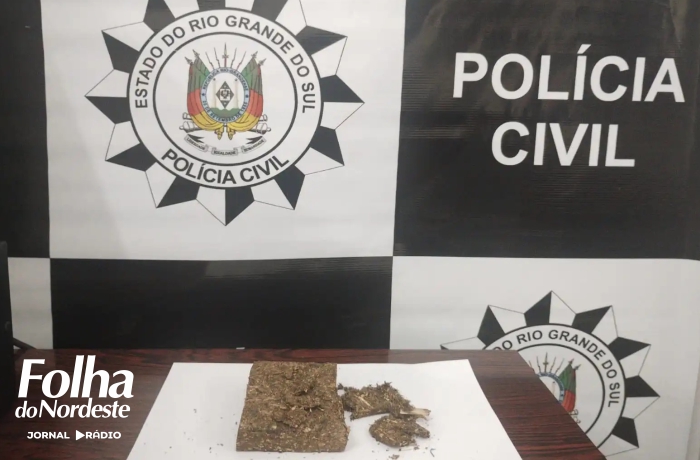 Homem é preso em flagrante por tráfico de drogas em São José do Ouro