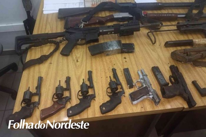 Assalto a bancos em Ibiraiaras: BM apreende armas e dinheiro