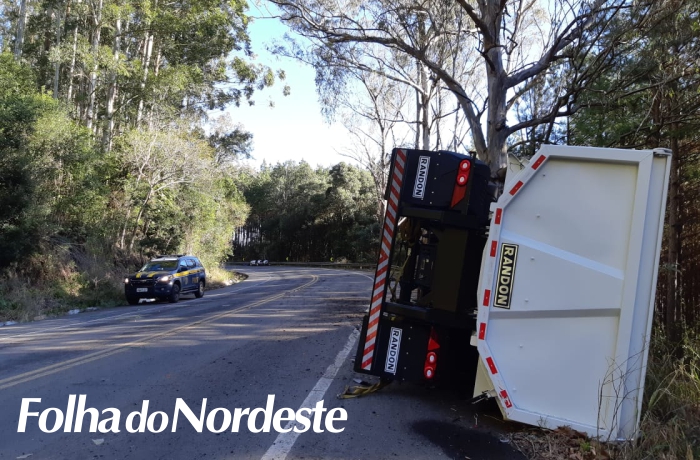 Polícia Rodoviária atende acidente com morte na BR 116