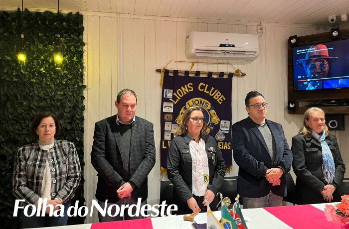 Lions Clube Lagoa Vermelha Azaleias continua sob a presidência de Maristela Fernandes