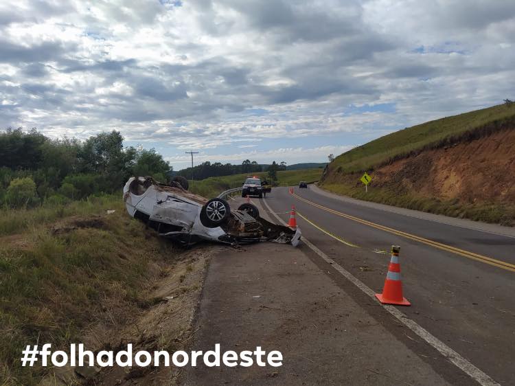 Saida de pista na BR 285 resulta em morte