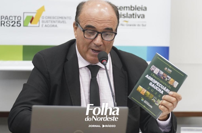 Observatório da Agropecuária Gaúcha 2025 será lançado em março na Assembleia Legislativa