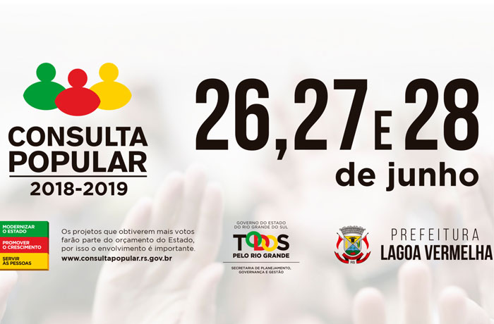 Aberta a votação da Consulta Popular 2018