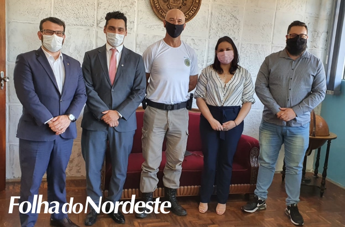 Brigada Militar recebe visita da nova diretoria da OAB de Vacaria
