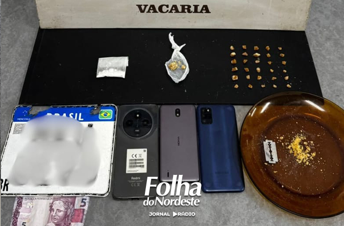 Ação policial resulta na prisão de dois suspeitos por tráfico no bairro Imperial