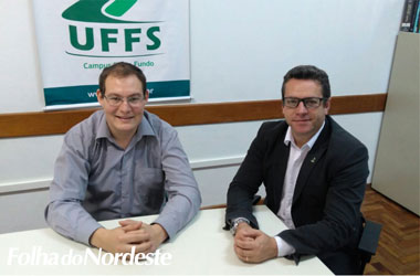 Prefeito Gustavo Bonotto mantém contato com diretor da UFFS