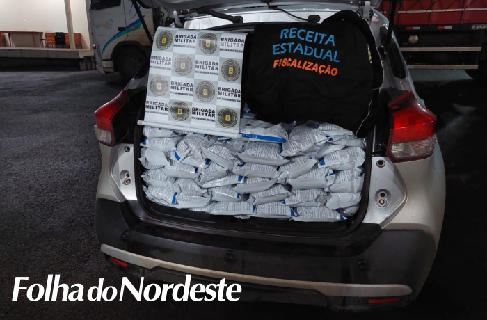 Barracão: Condutor é preso com defensivos agrícolas contrabandeados