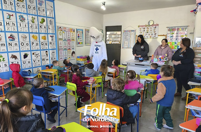 Programa Saúde na Escola promove ação de vacinação na EMEI Mundo Encantado em Sananduva