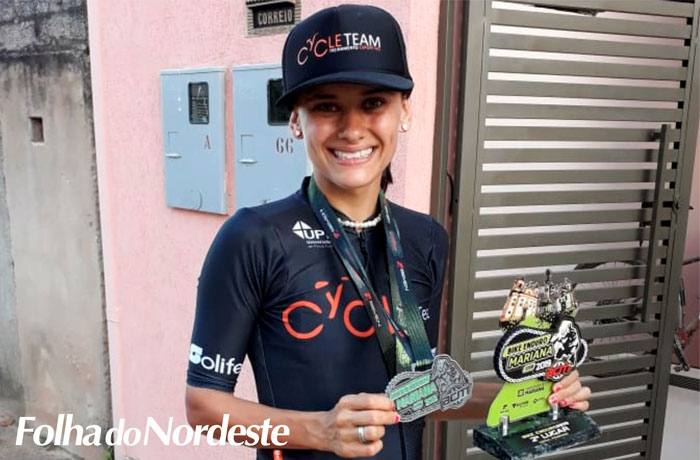 Luana Machado é vice-campeã do Enduro Mariana