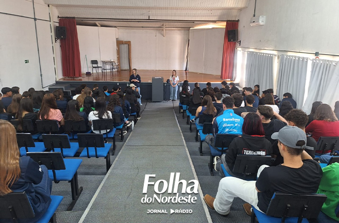 Escola Araby Augusto Nacul recebe ação de conscientização sobre doação de sangue
