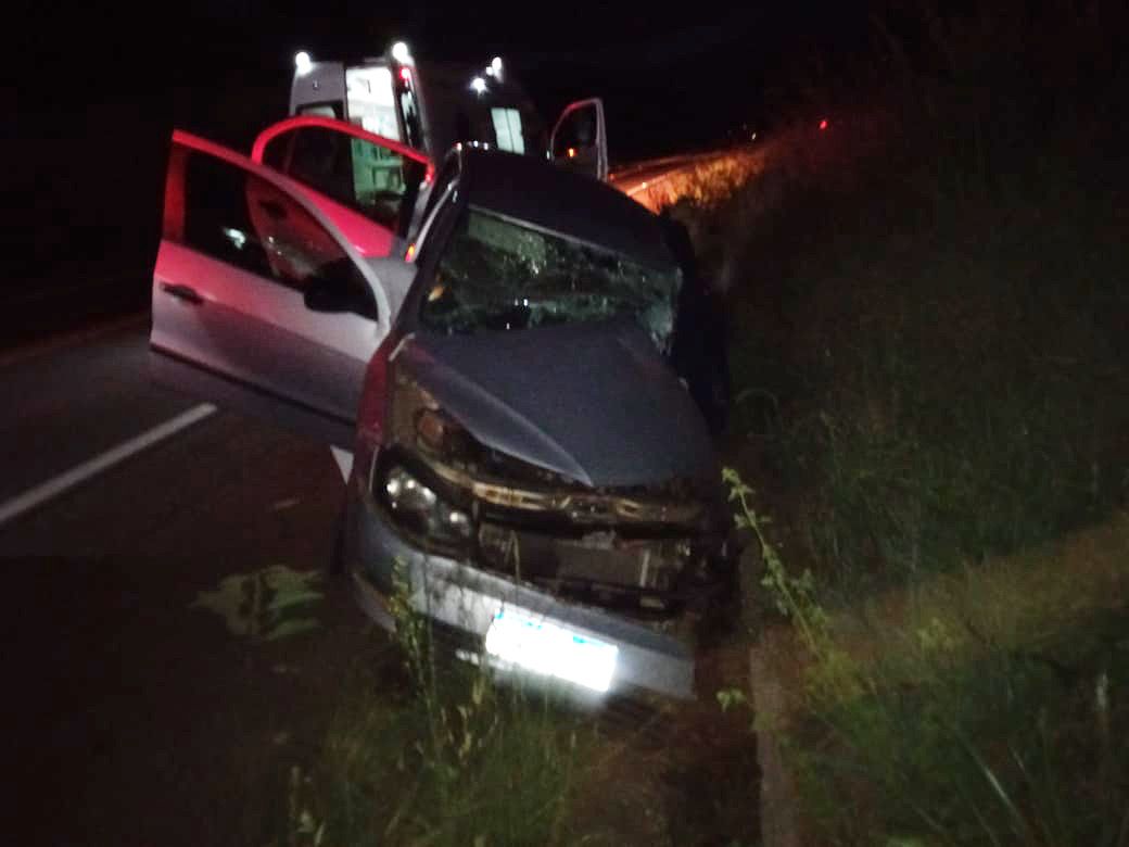 Caseiros: Colisão frontal entre veículos causa morte na BR 285
