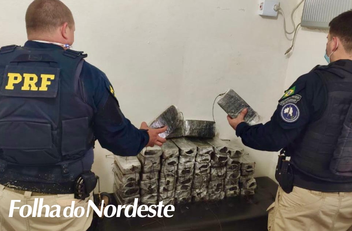 PRF flagra traficante com 60 quilos de crack escondidos em compartimento falso