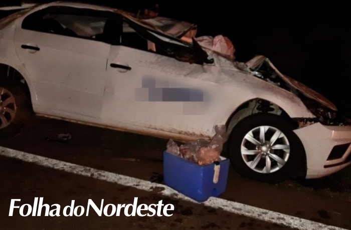 Acidente deixa ferido no trecho Ibiaçá/Sananduva