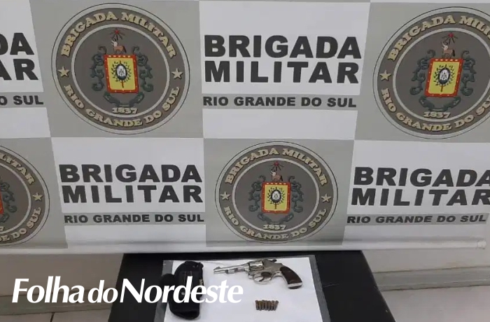 Prisão por porte ilegal de arma de fogo em Cacique Doble