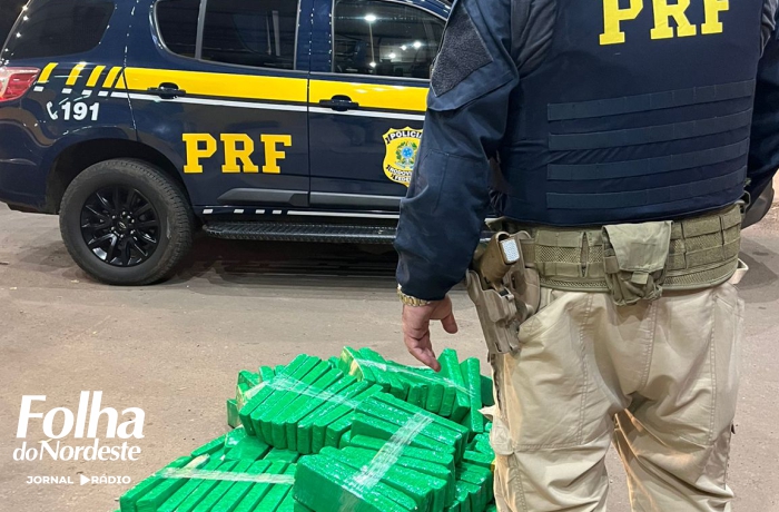 PRF prende traficantes com mais de 180 quilos de maconha em Passo Fundo