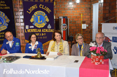 Governador do Distrito LD 7 visita Lions Azaleias