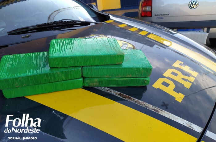 PRF apreende cocaína e prende motorista em Sarandi