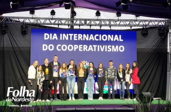 Estudantes de Capão Bonito do Sul estiveram em Nova Petrópolis no Dia C - Dia de Cooperar