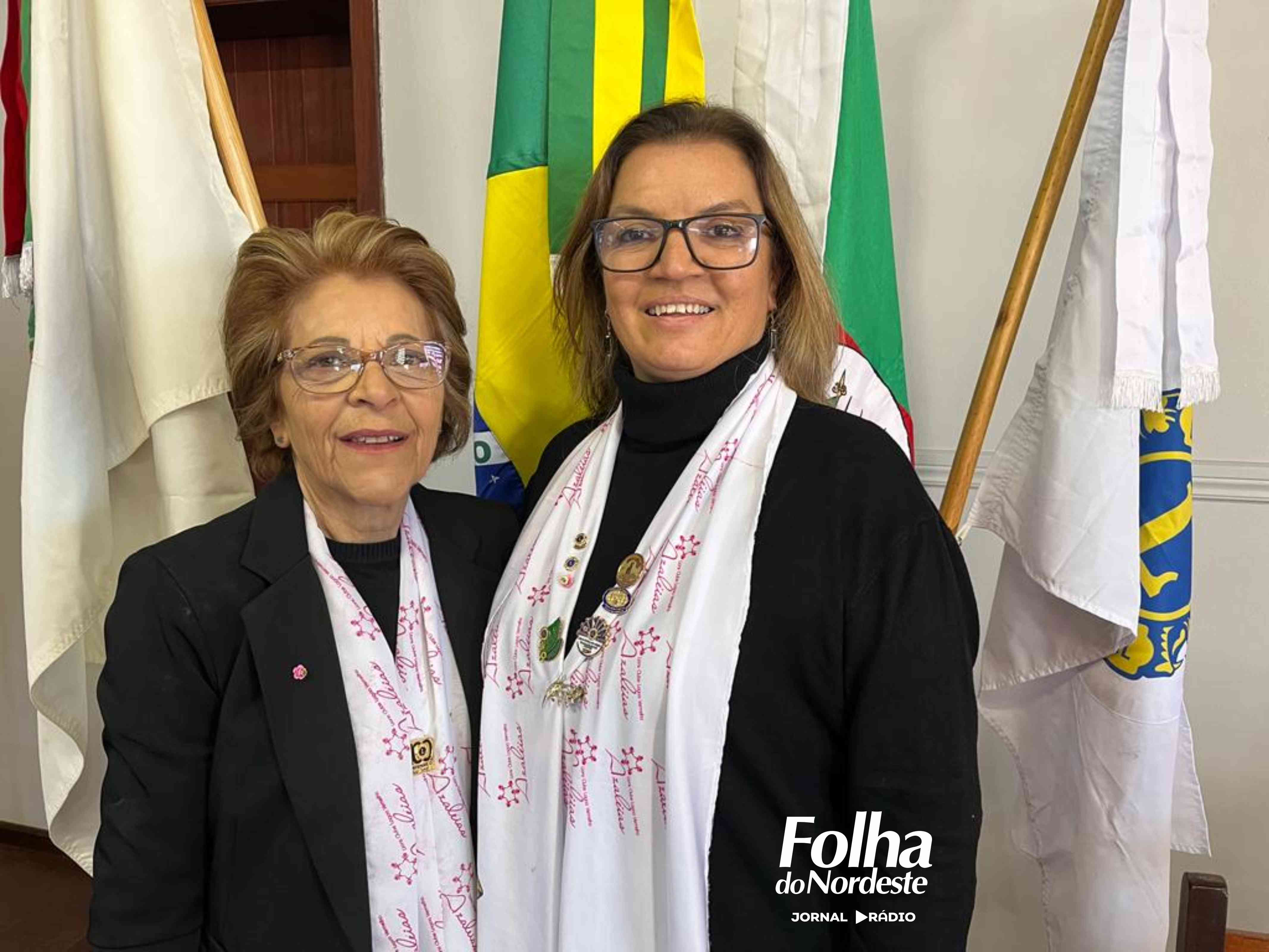 Lions Clube Lagoa Vermelha Azaleias passa a ser presidido por Ana Bonotto