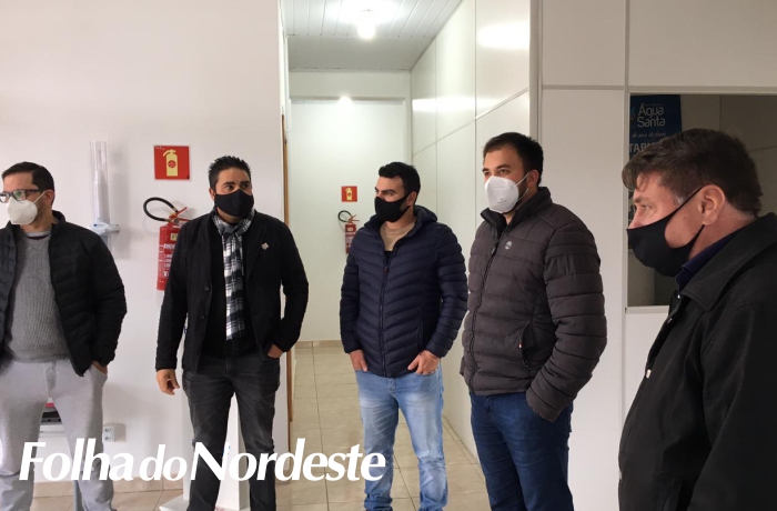 Administração de Capão Bonito do Sul visita prefeitura de Água Santa