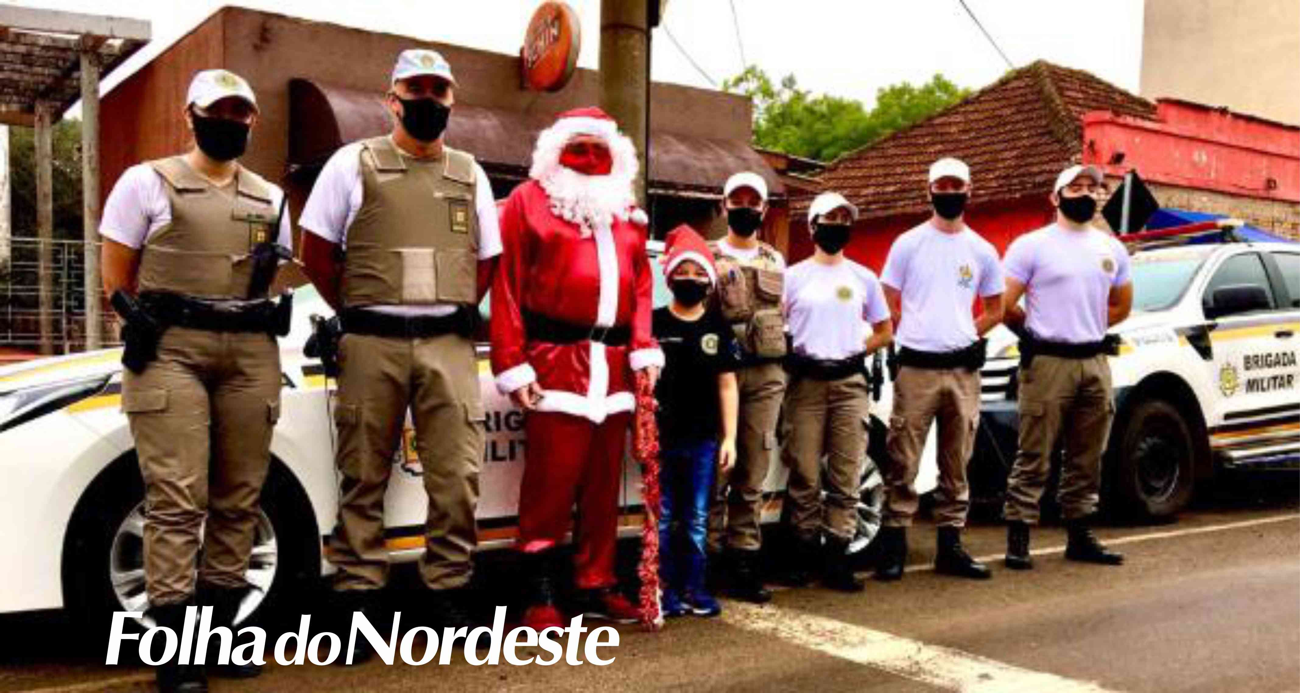 Brigada Militar realiza Operação Natal Solidário em Vacaria