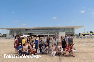 Professores e acadêmicos do curso de Direito realizam visitas técnicas em Brasília