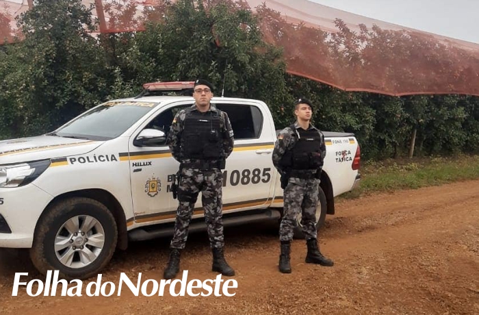 Brigada Militar realiza na região Operação Colheita