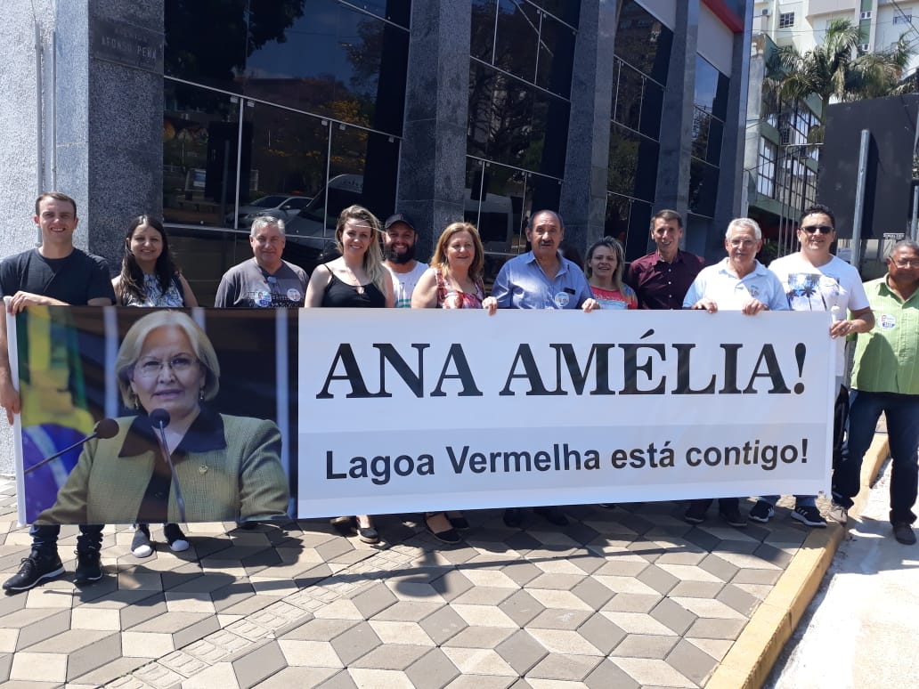 Progressistas de Lagoa Vermelha participam de mobilização na Capital do Estado	