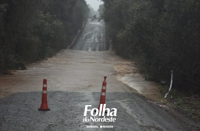 Prefeitura de Lagoa Vermelha mobiliza equipes para atender ocorrências provocadas pelas fortes chuvas