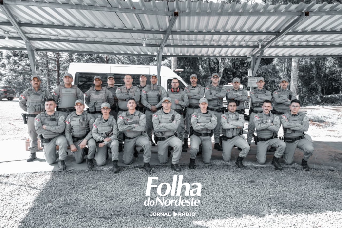 Brigada Militar realiza instrução de habilitação para uso de fuzil 5,56 mm em Lagoa Vermelha