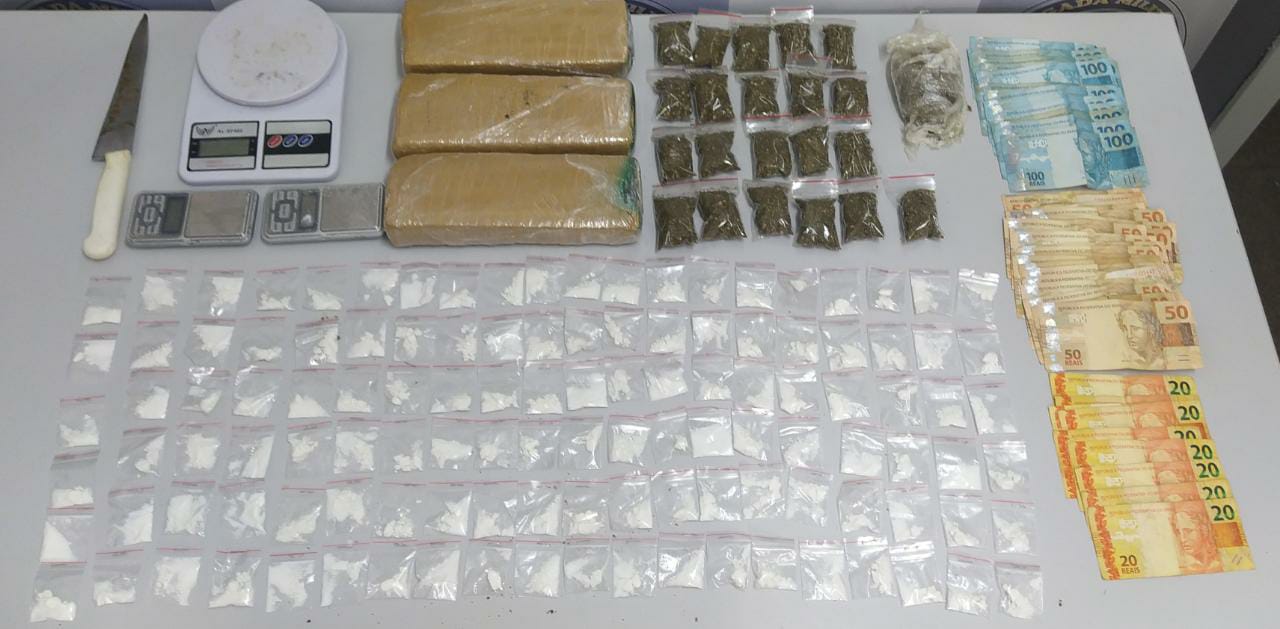 PRF prende traficante que fazia tele-entrega de drogas 