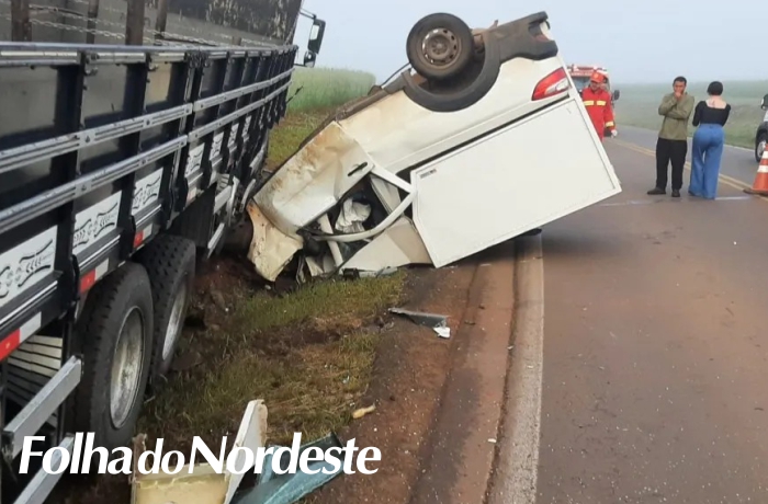 Acidente deixa condutor ferido no trecho Tapejara-Coxilha