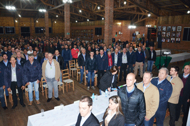 Cotrijal promoveu encontro na unidade de Lagoa Vermelha